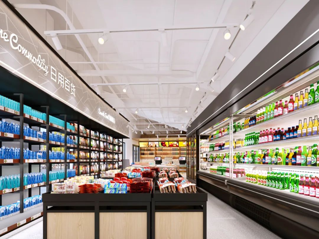 新零售行业旺中旺设计|简约通透的实用空间美学-26