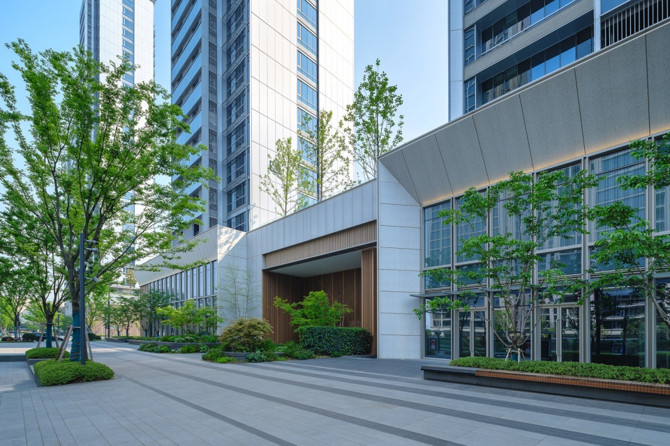 杭州亚运村万科日耀之城滨水商业项目丨中国杭州丨HKS-87