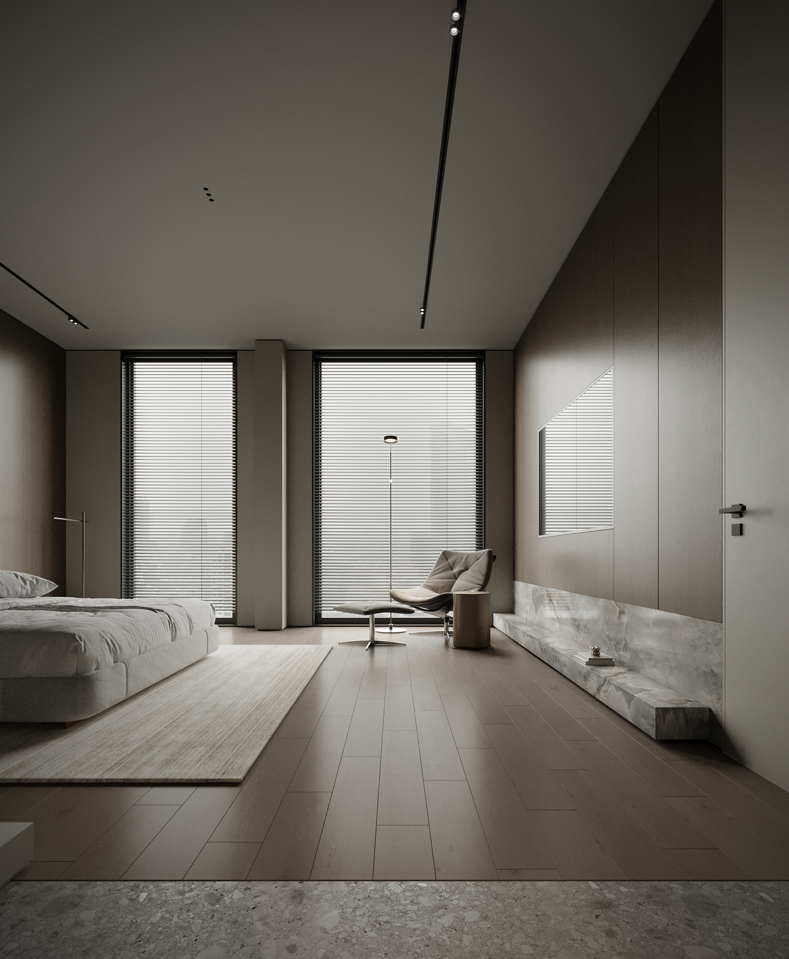 Downtown Dubai - Master Bedroom-1