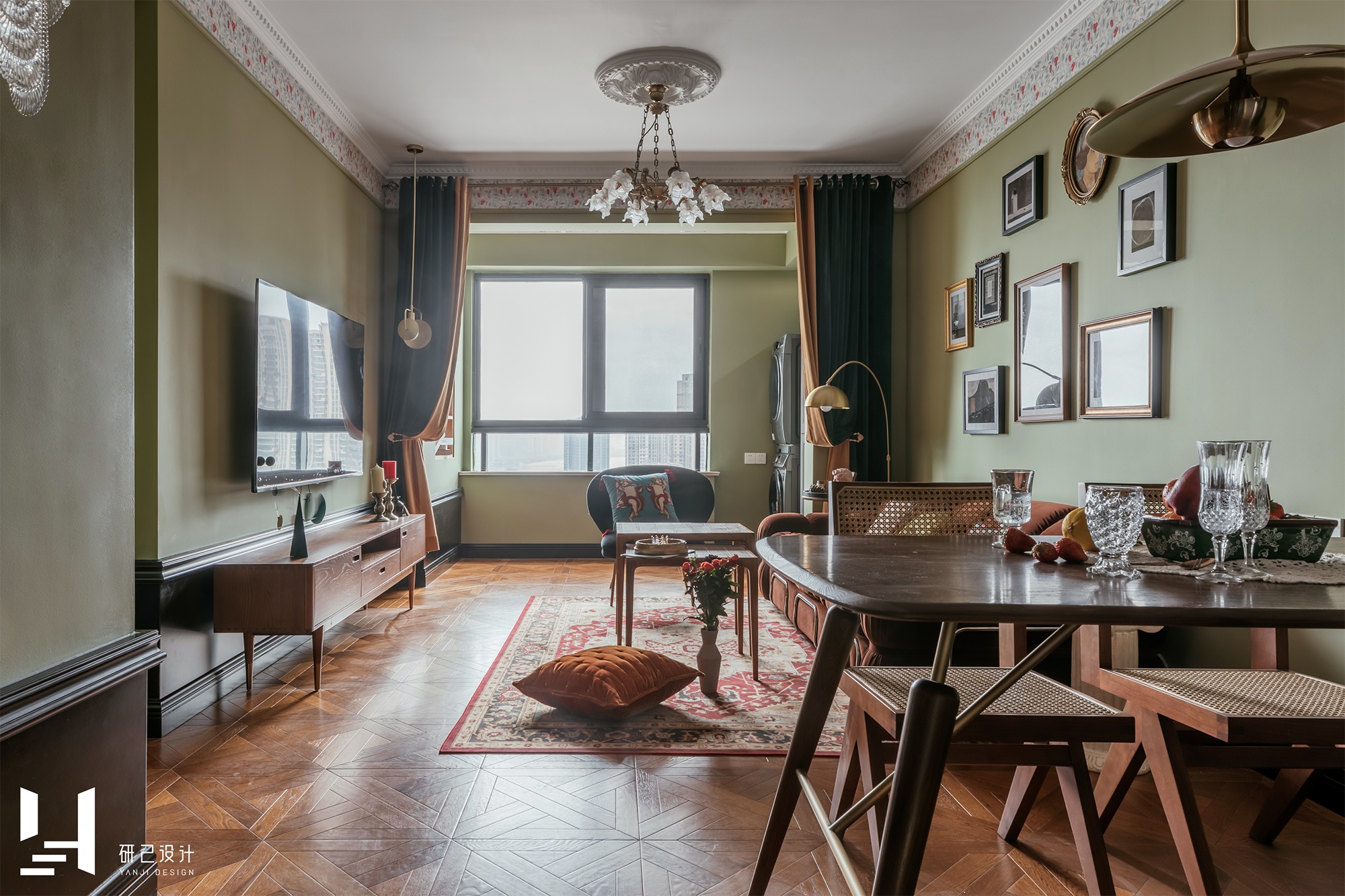 芜绿复古宅设计丨中国芜湖丨研己设计-8