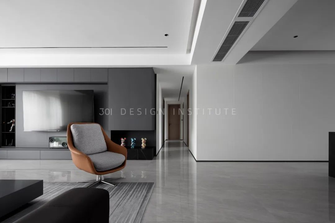 极简黑的魅力 · 广州番禺区的冷静之家丨中国广州丨301 设计研究所-11