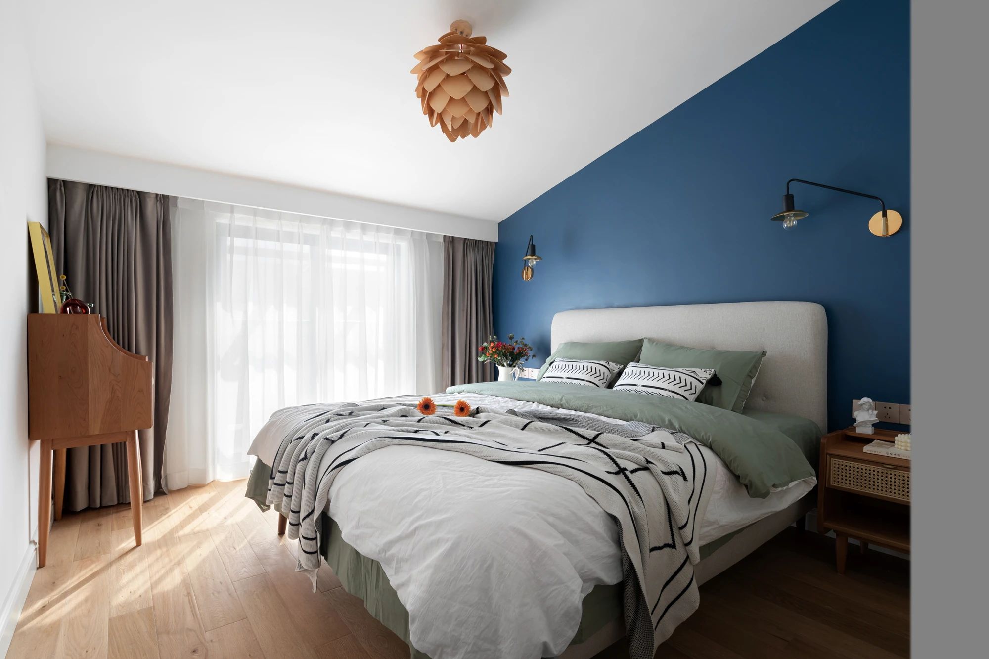 六口之家逆袭老房，137㎡二手顶跃变时尚居所-46