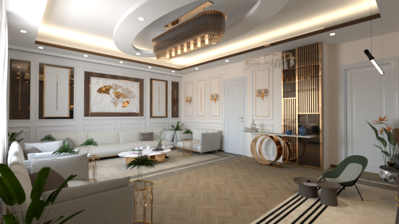 新古典主义客厅-3