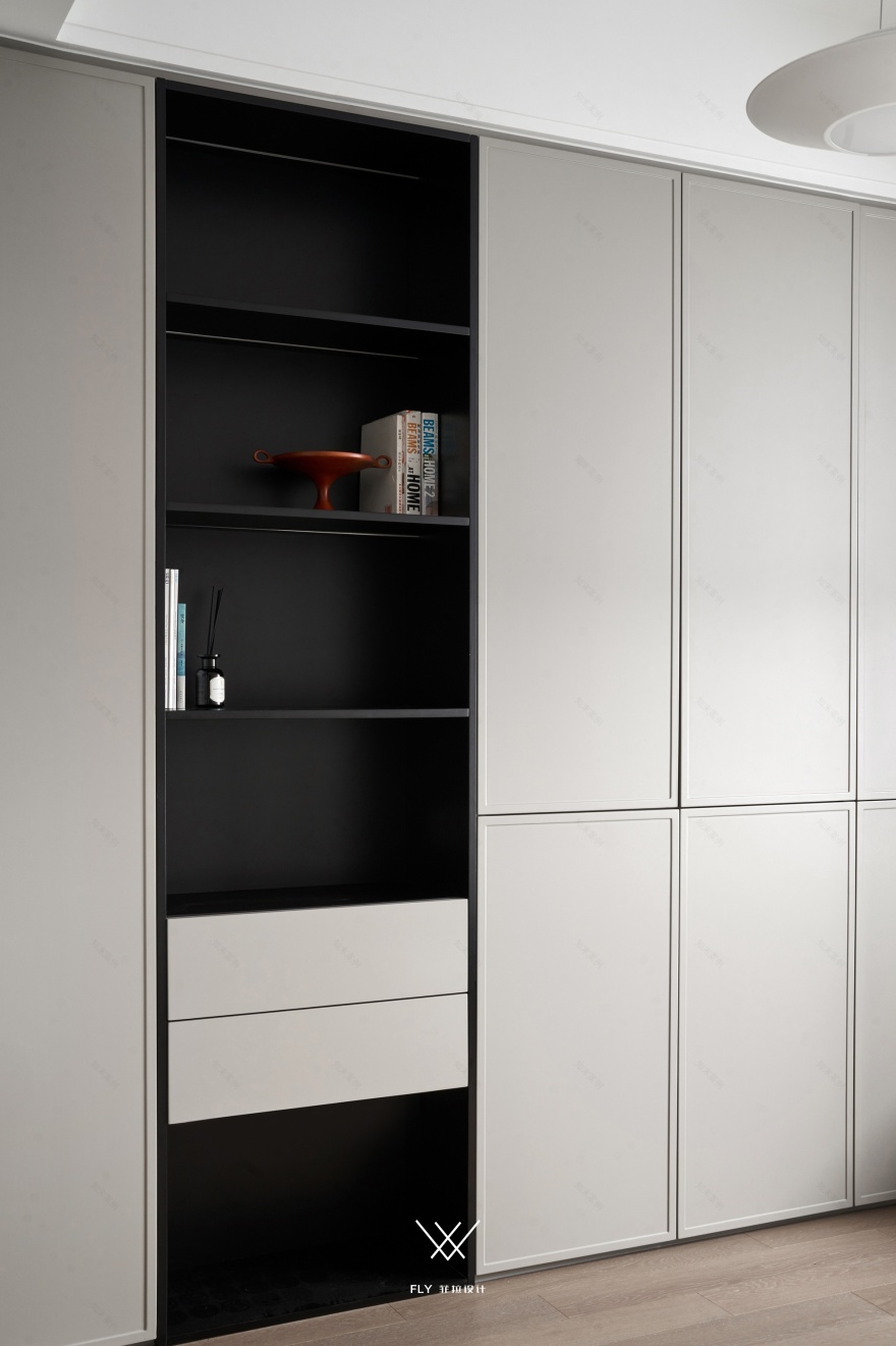 听风 · 奶油色调打造舒适自在的一人居空间丨中国杭州丨FLY ¢ DESIGN-45