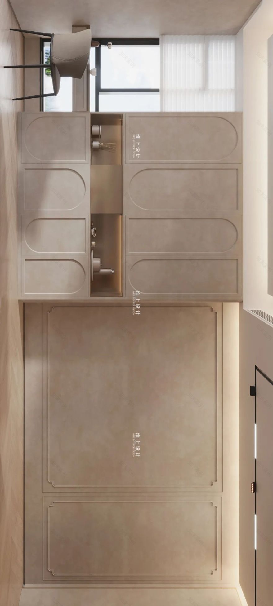 福州融侨悦江南轻法式私宅丨中国福州丨维上设计-19