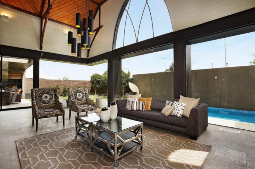 墨尔本旧教堂改造的独特城市住宅丨澳大利亚墨尔本丨Bagnato Architects-1