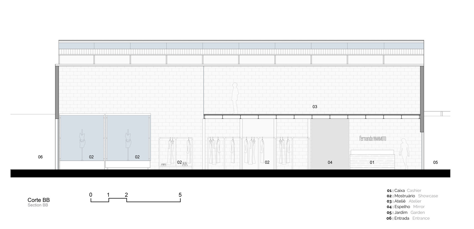 时尚玻璃盒子 | Fernanda Yamamoto 商店的室内设计-37
