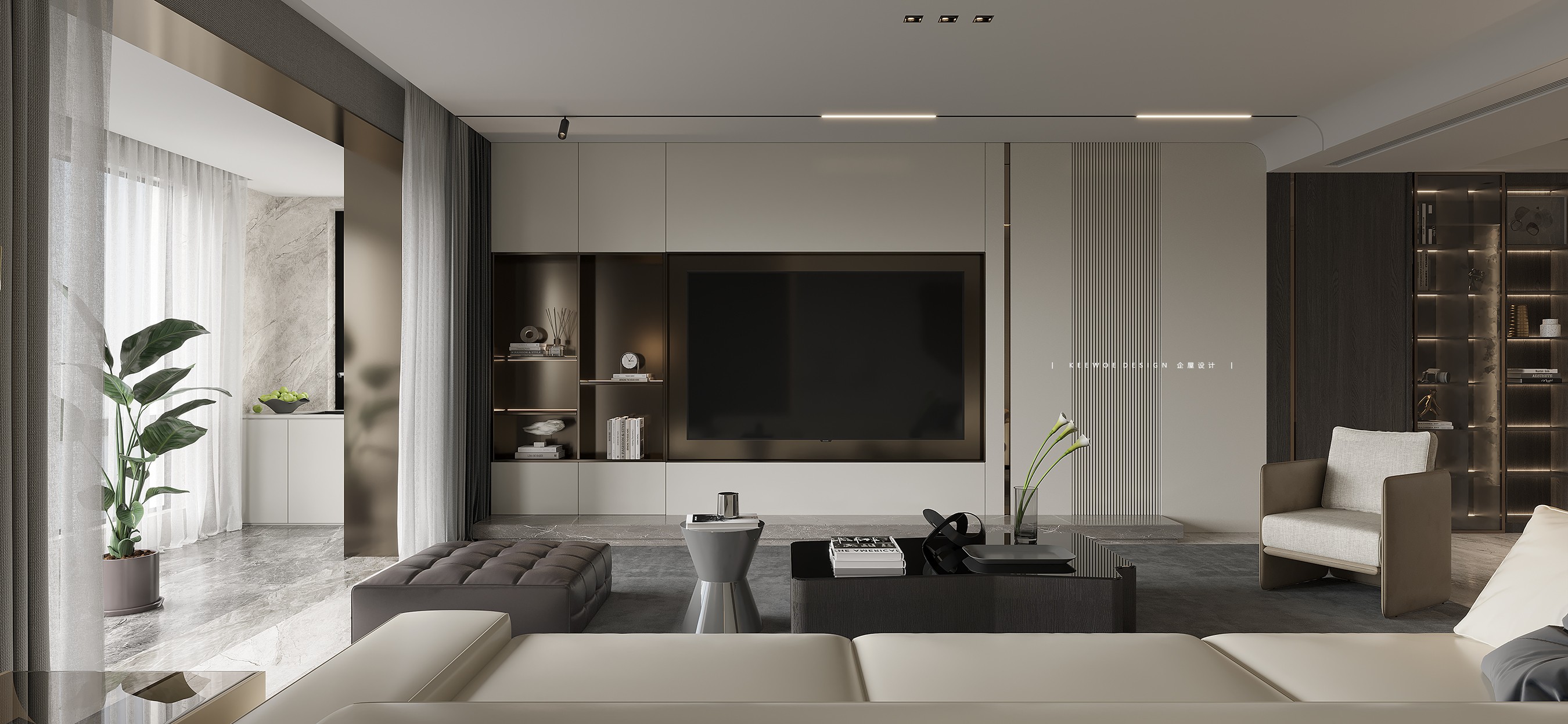 企屋设计效果表现之别墅方案-3