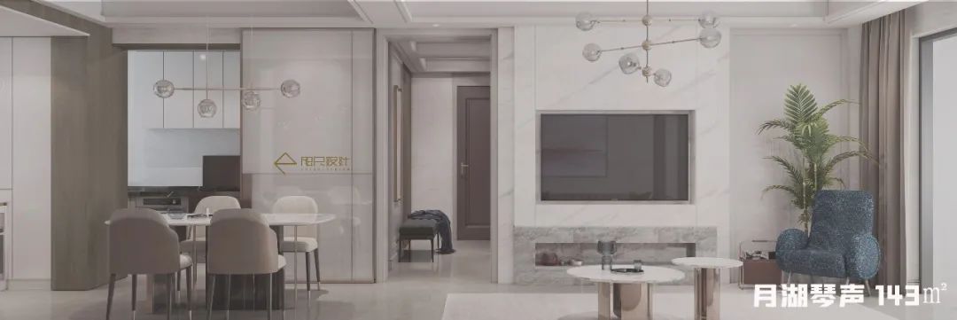 大华铂金瑞府 100㎡家居空间设计丨武汉咫尺设计-85