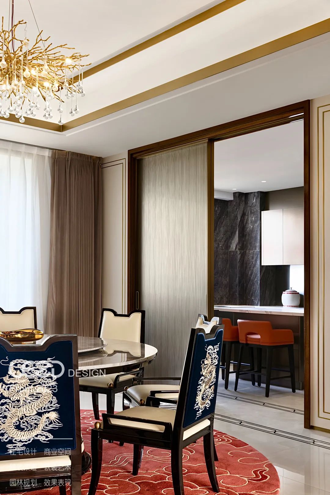都市中的东方雅韵·慈溪碧桂园云顶私人住宅设计丨宁波市乐赞室内装饰设计有限公司-28