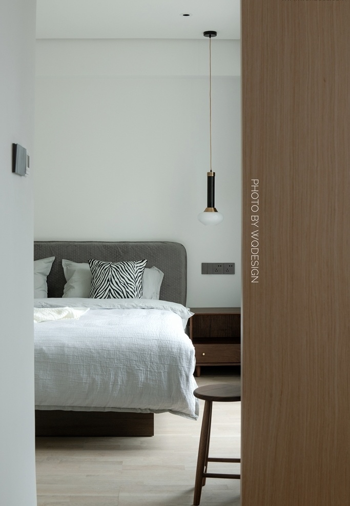 杭州江南国际城 105㎡原木极简空间设计-50