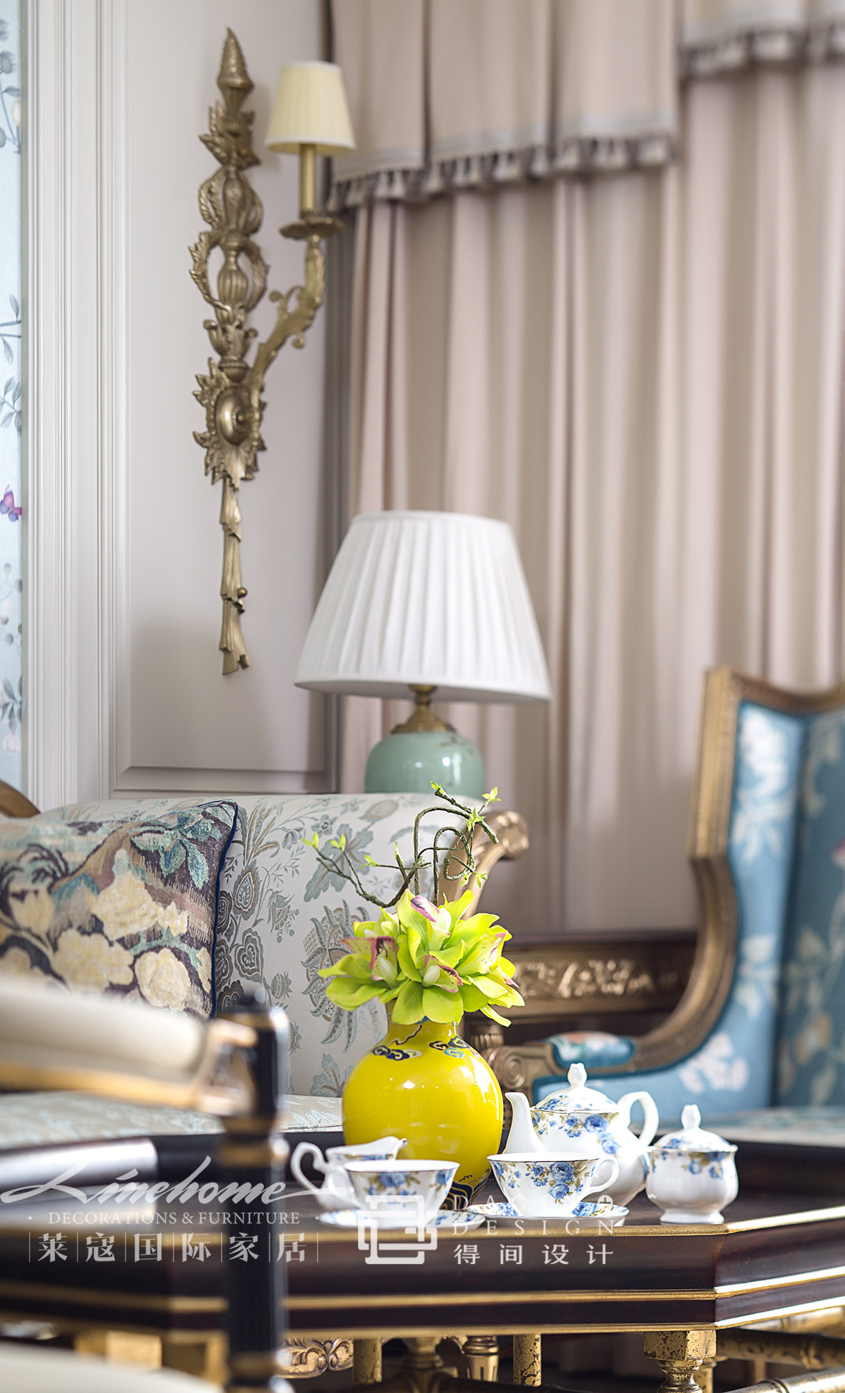 恒大首府美式混搭复式空间-29