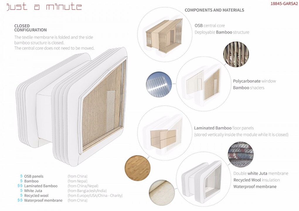 “Just a Minute”临时救济住房概念设计丨尼泊尔-10