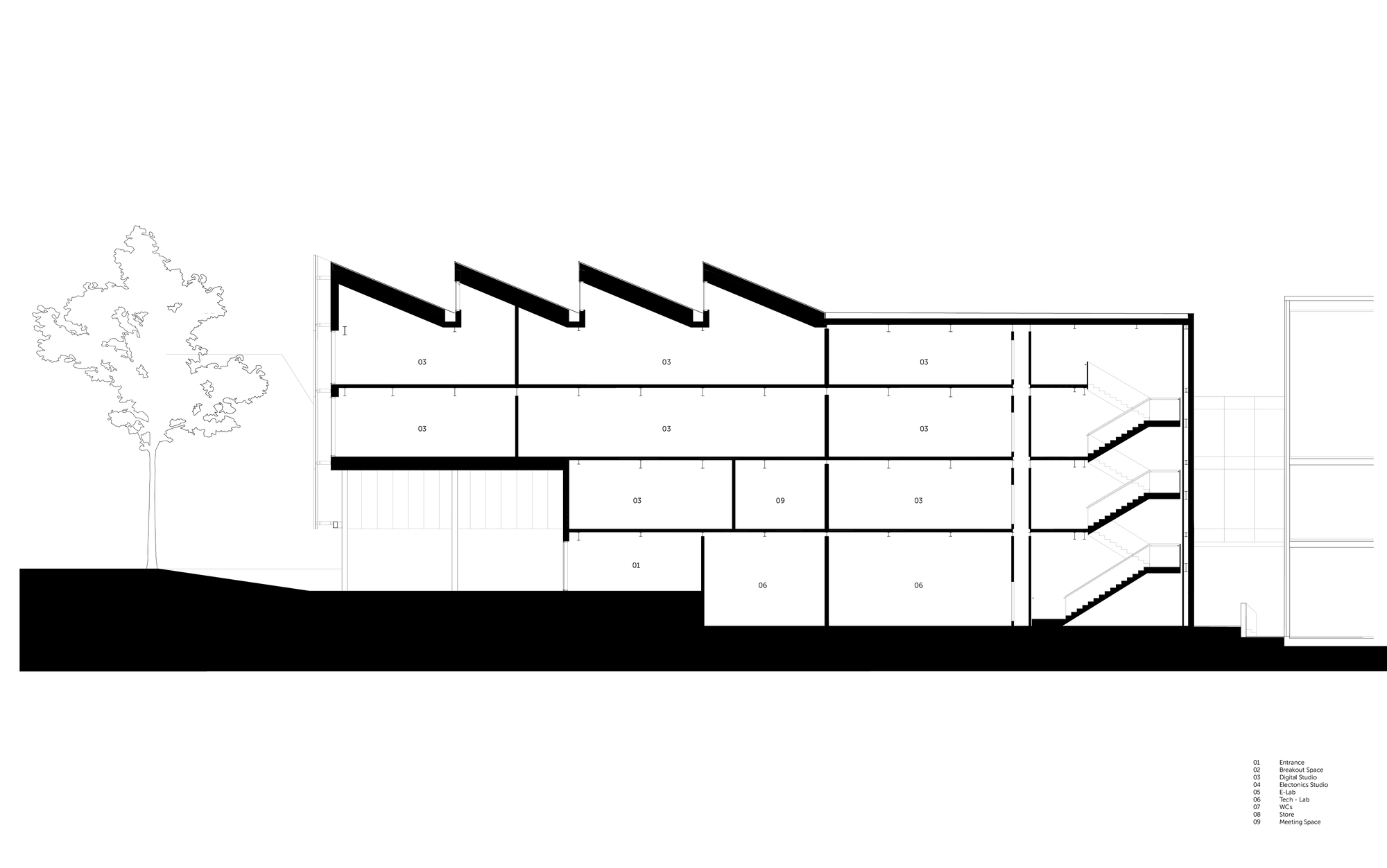 数码科技工厂丨英国诺里奇丨Coffey Architects-43