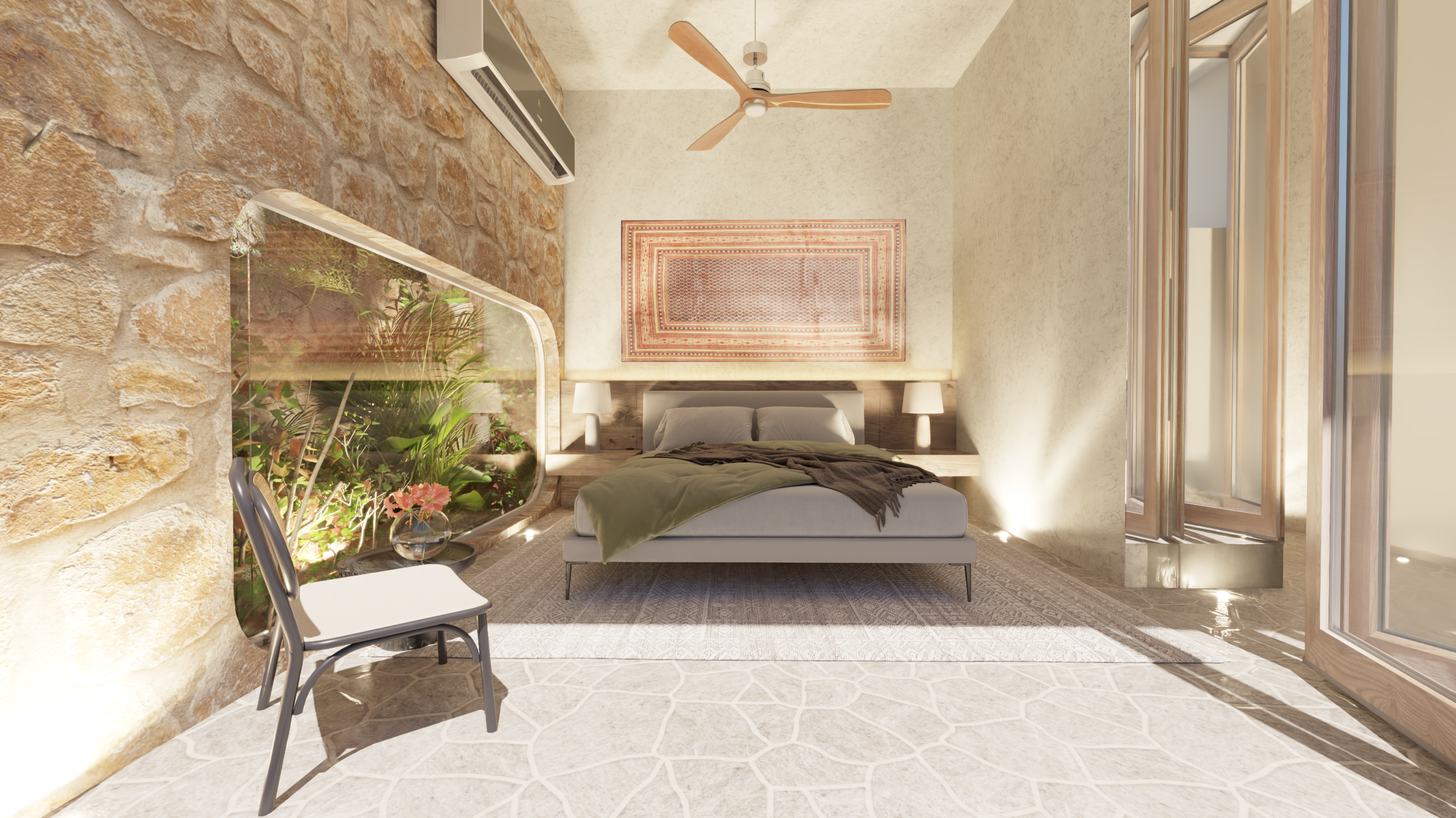 个人度假酒店设计丨沙特阿拉伯-14