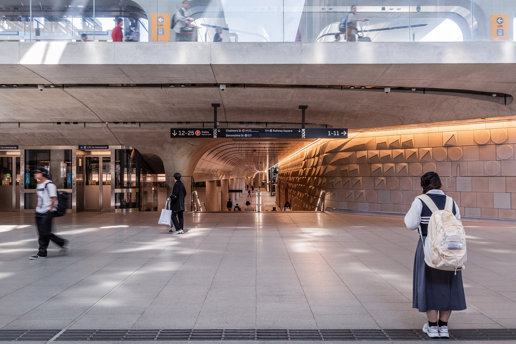 悉尼中央地铁车站丨澳大利亚悉尼丨伍兹贝格-32