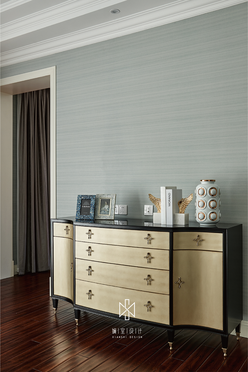 千岛湖玫瑰园 | 现代美式家居的优雅与精致-23