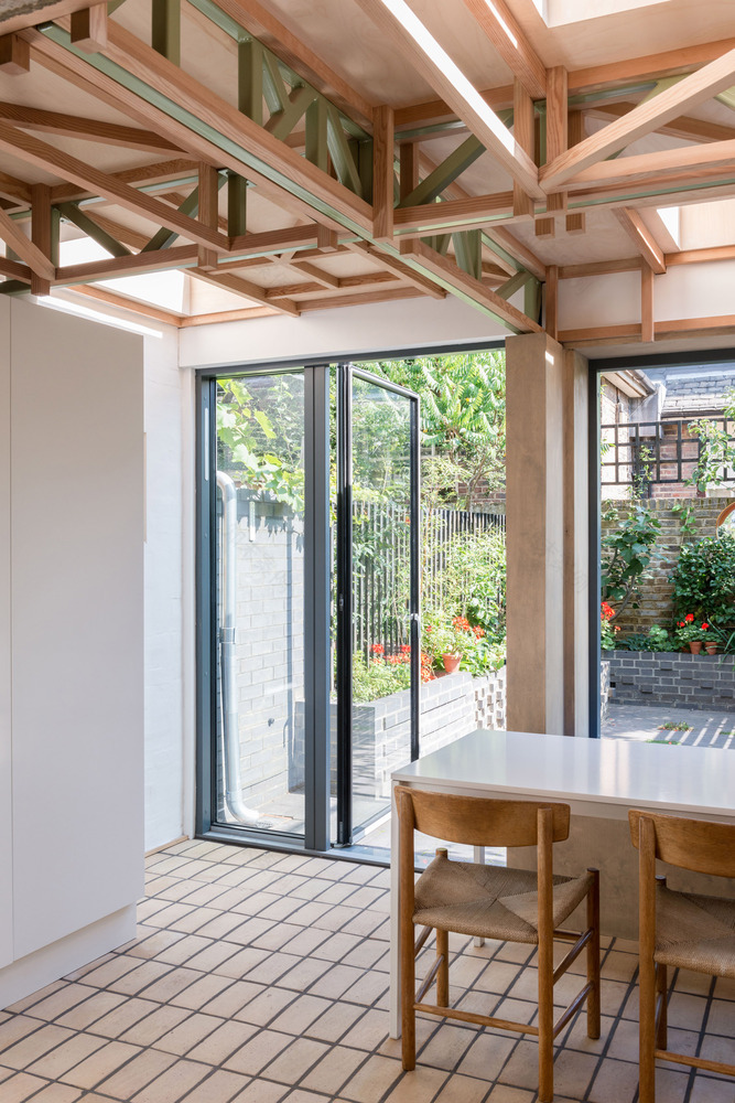 伦敦 60 年代钟楼住宅的现代改造-54