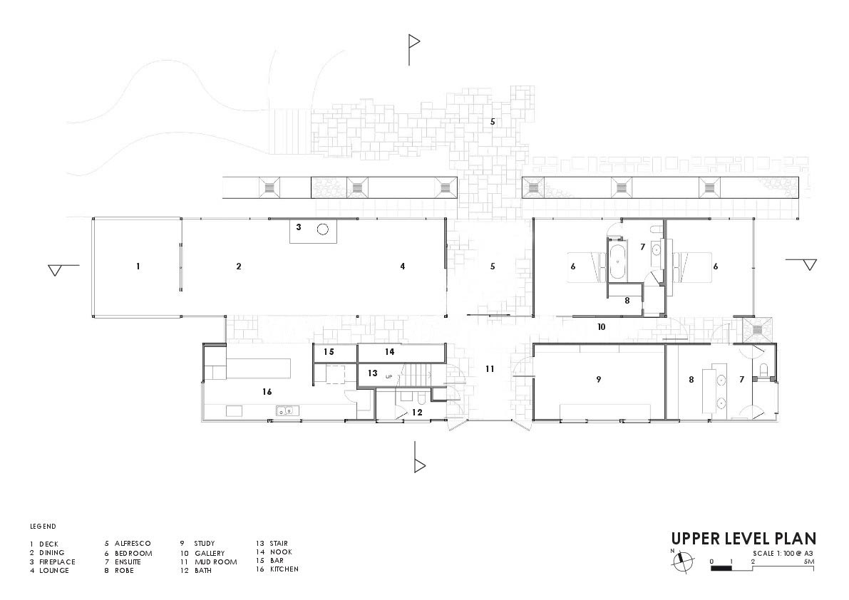 Lauriston House by Seeley Architects a floating sinuous roof placed on a contemporary glass house   CAANdesign  Architecture and home design blog-24