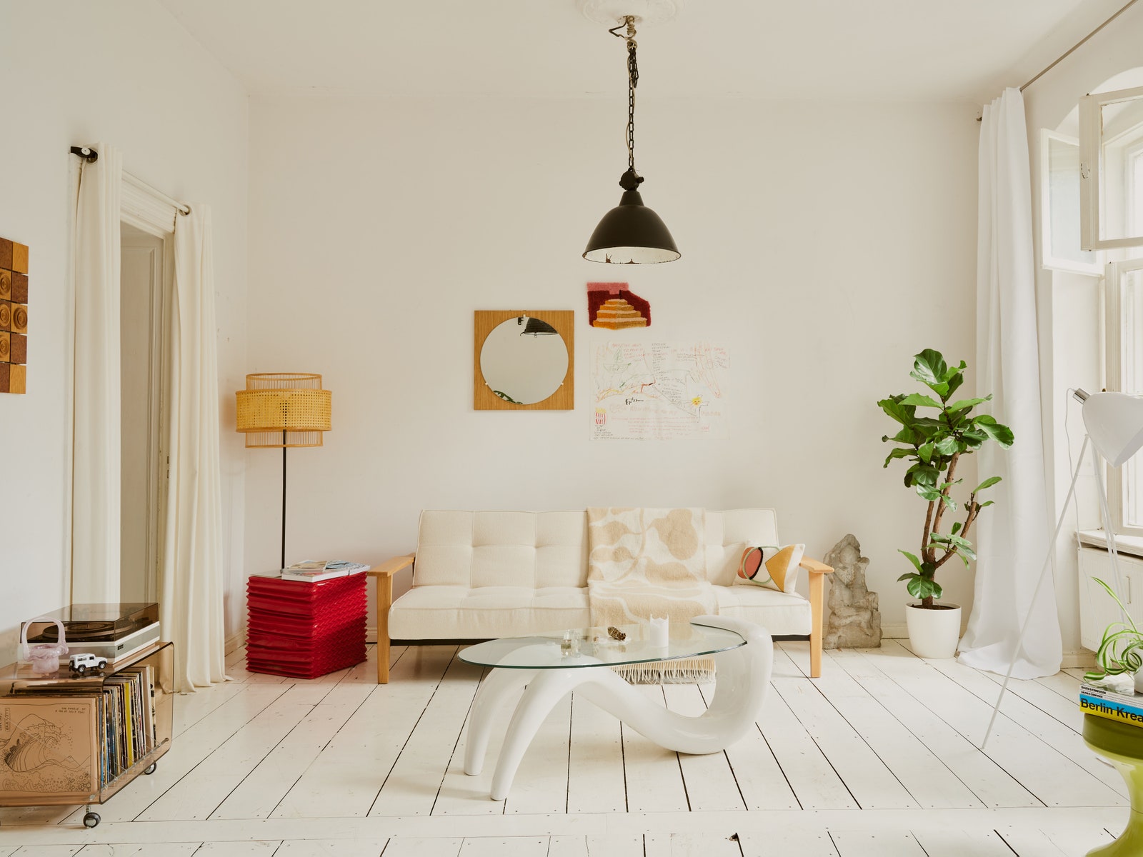 柏林模特 Polly Roche 的复古风家居设计-47