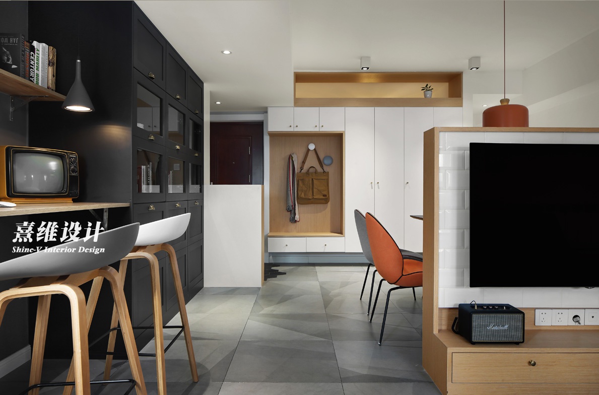 120㎡北欧住宅  熹维设计-6