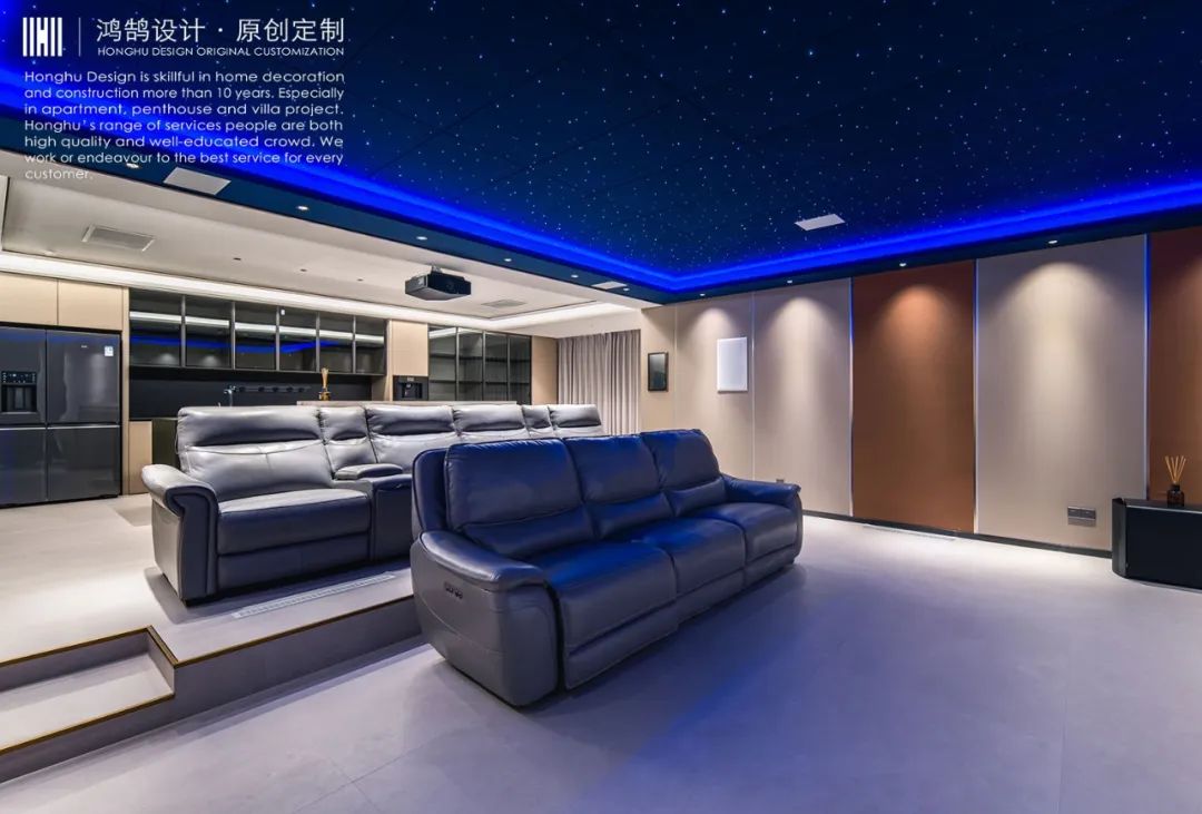 1000㎡别墅 | 星空影院+桑拿房的极致舒展。-62