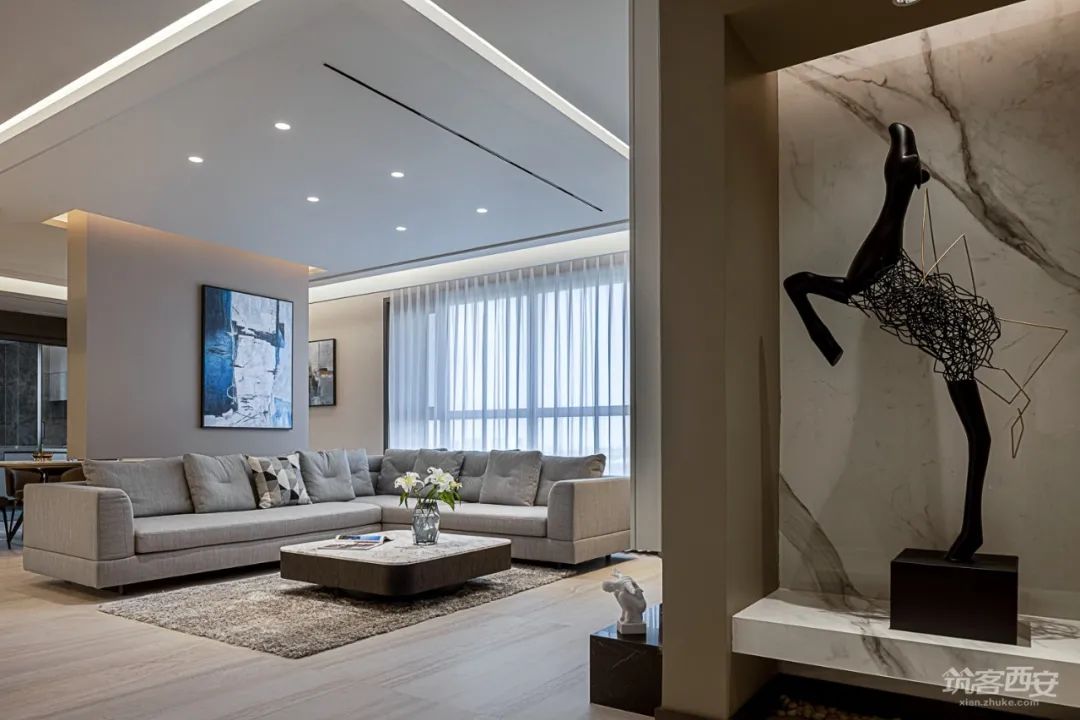 自由领地 · 90后屋主的私宅大平层设计丨中国西安丨郭敏杰设计团队-15