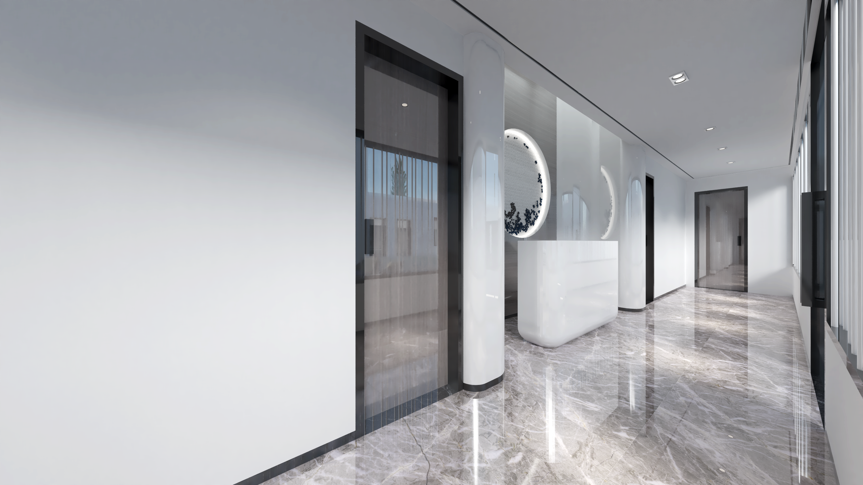 高端私人民宿建筑空间一体设计-6