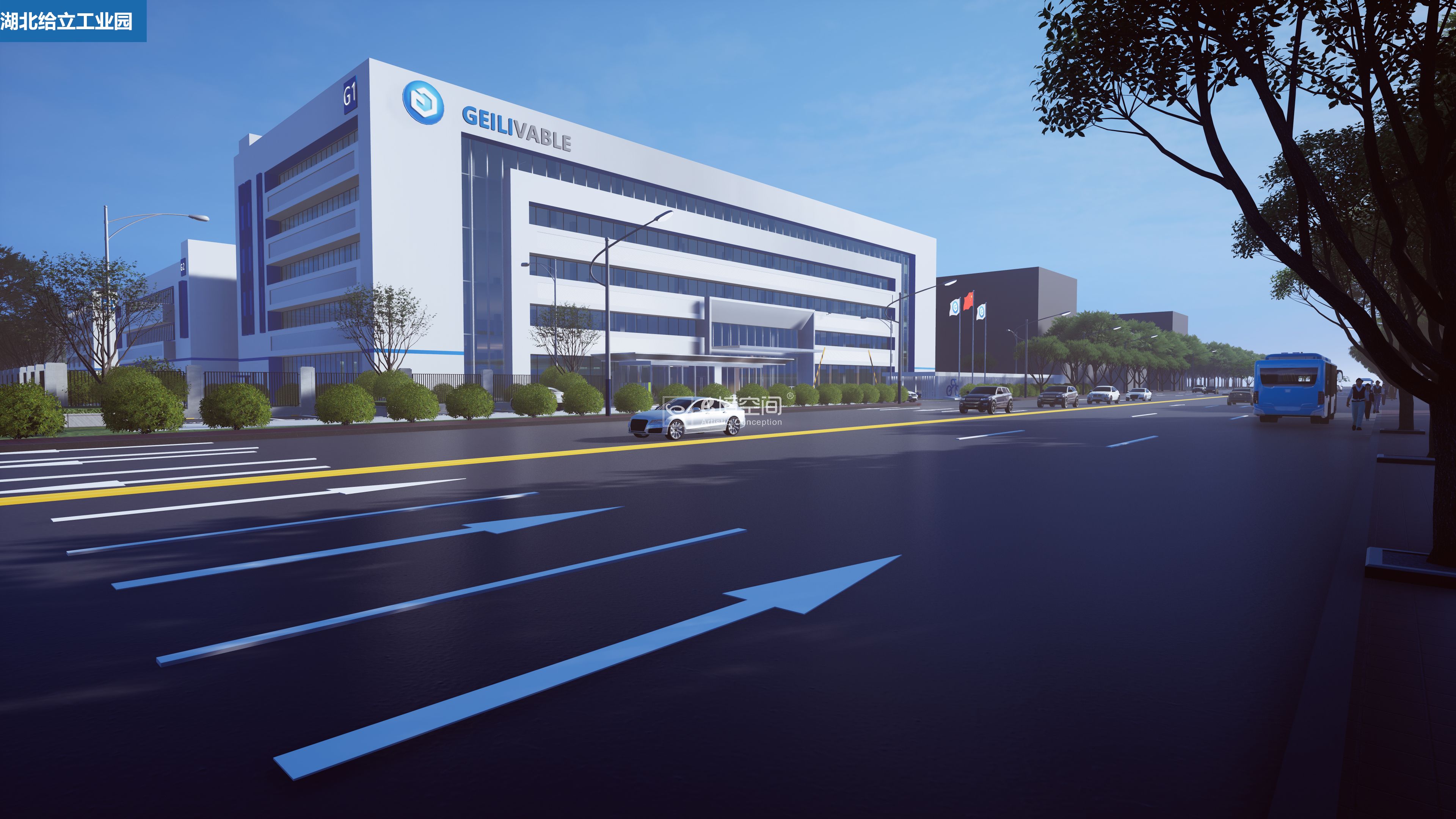 分享e境空间最新湖北区案例，给立金刚石新工厂设计-2