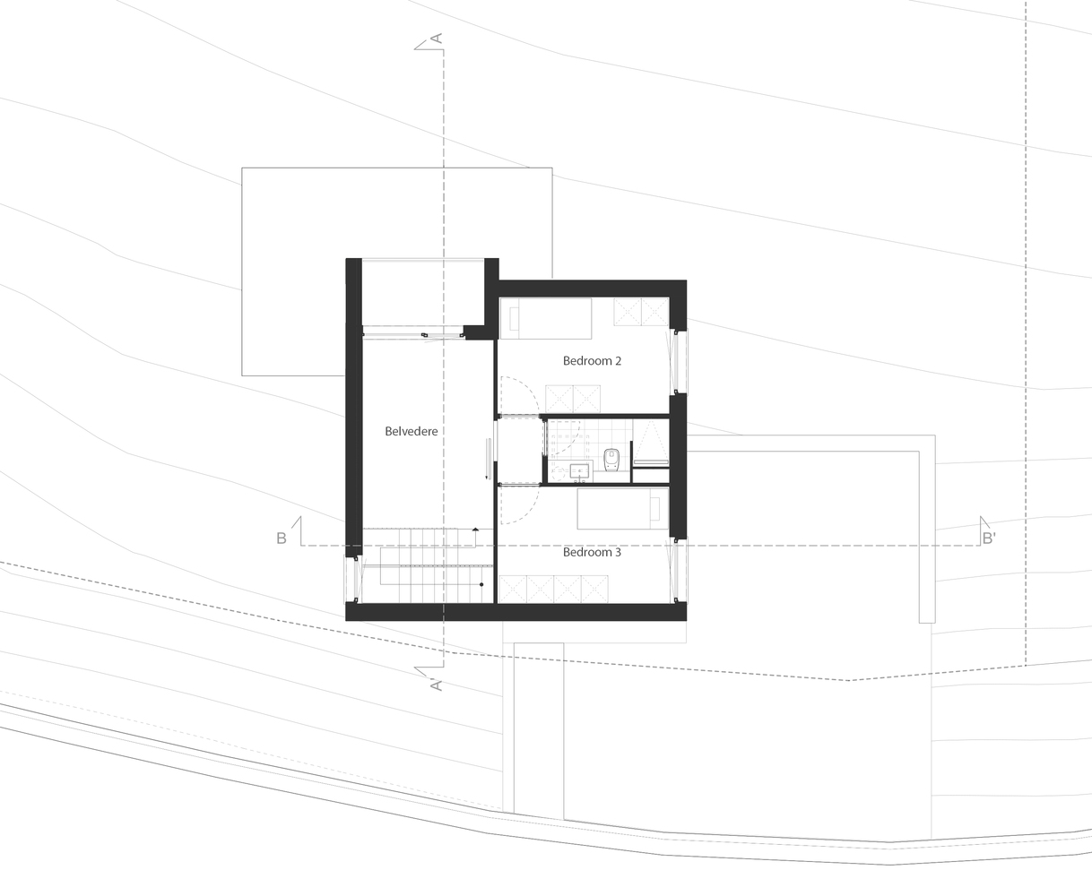 简约之中见复杂,比利时 Assesse 小镇的家园-50