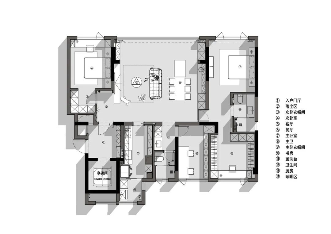 晓风印月自然治愈自由家居设计丨大可筑作设计事务所-36