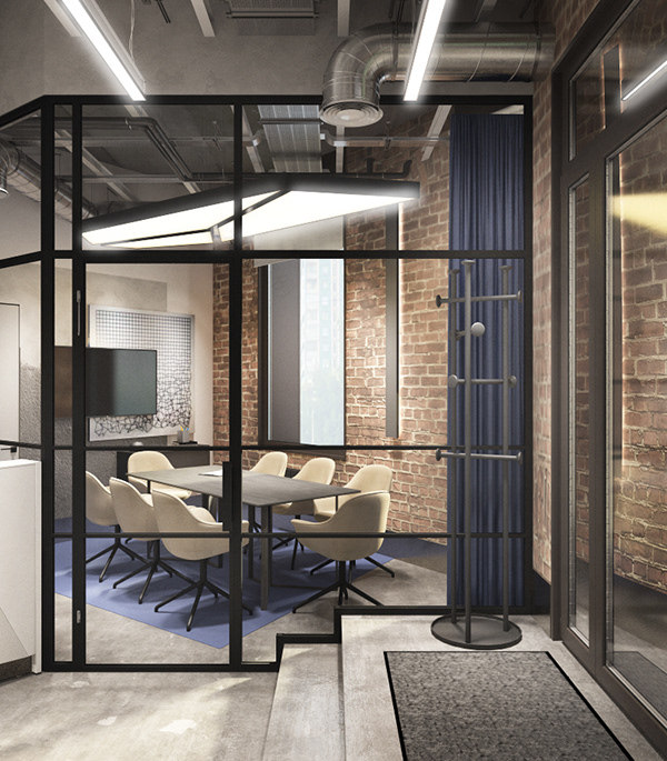 办公室设计项目丨RedLine 设计工作室-12