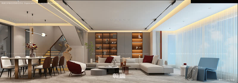 沈阳龙湖天宸原著现代私宅设计·静雅丨中国沈阳-6