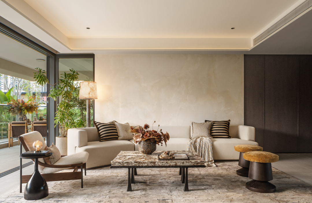 华润置地·三亚观岚二期143㎡,130㎡,110㎡样板间丨中国三亚丨精装设计矩阵纵横,软装设计北京靳朝晖设计-15