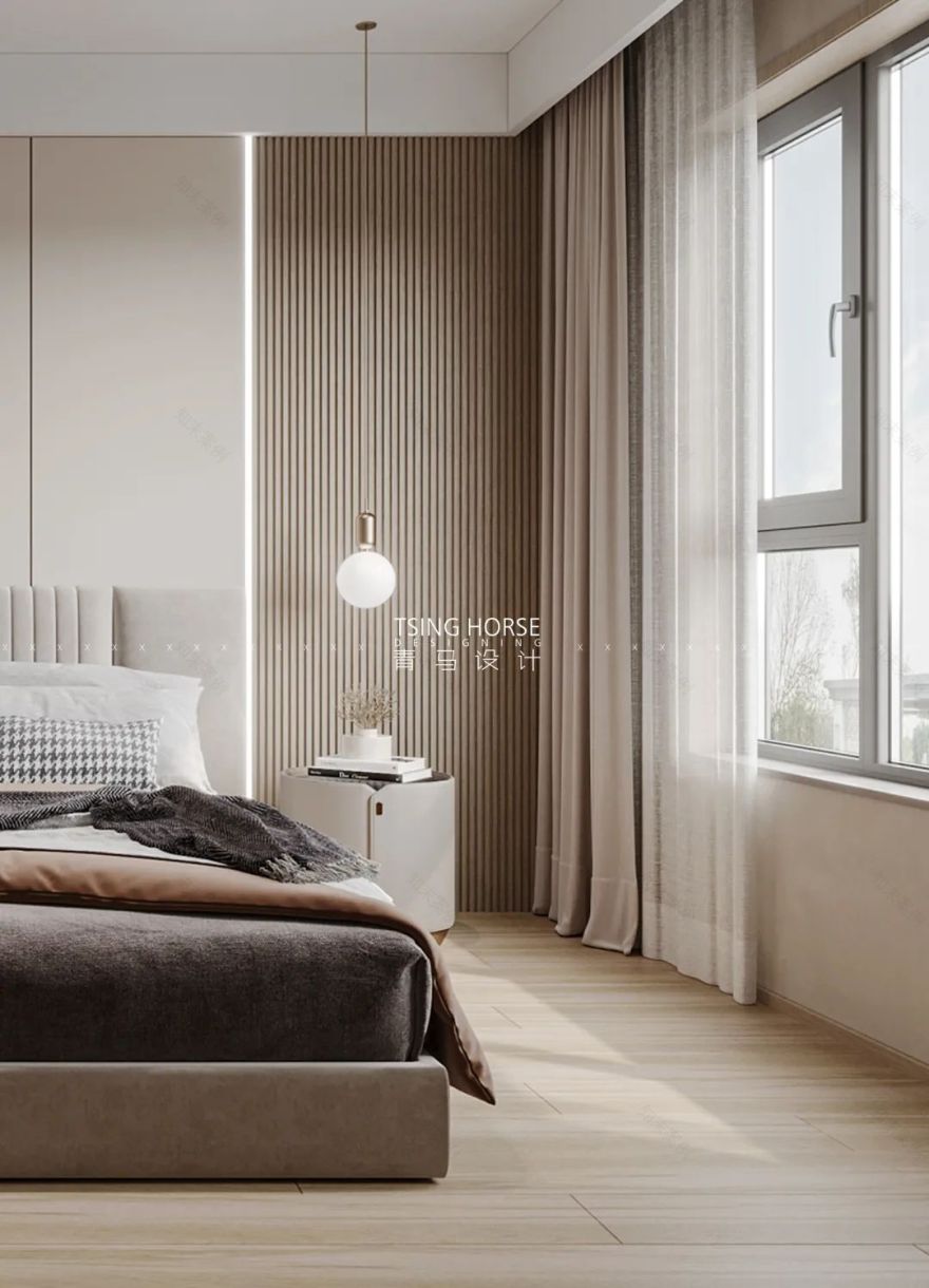 曲江大城雍宸上叠现代简约别墅设计丨青马别墅设计-57