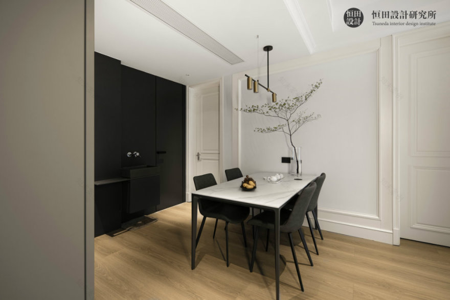 全隐形收纳的 82㎡ 精装房改造丨中国上海丨恒田设计-29