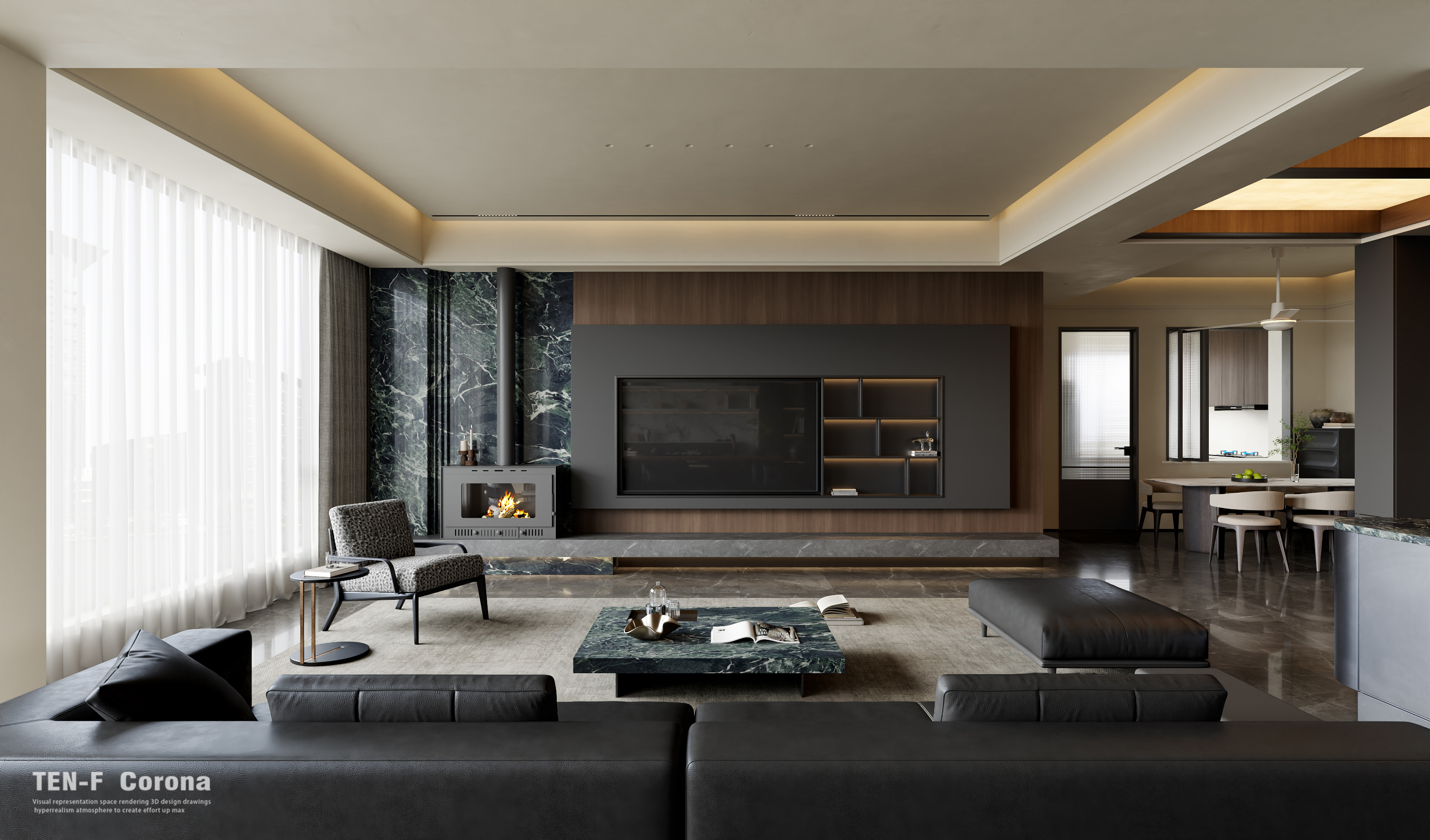 意式大平层渲染-0