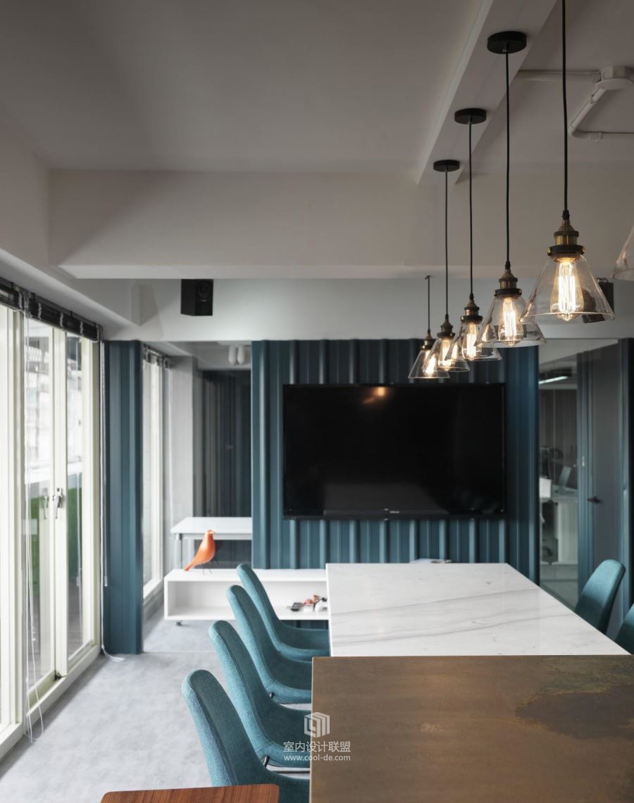 方构制作——55坪 Loft風办公空间-18