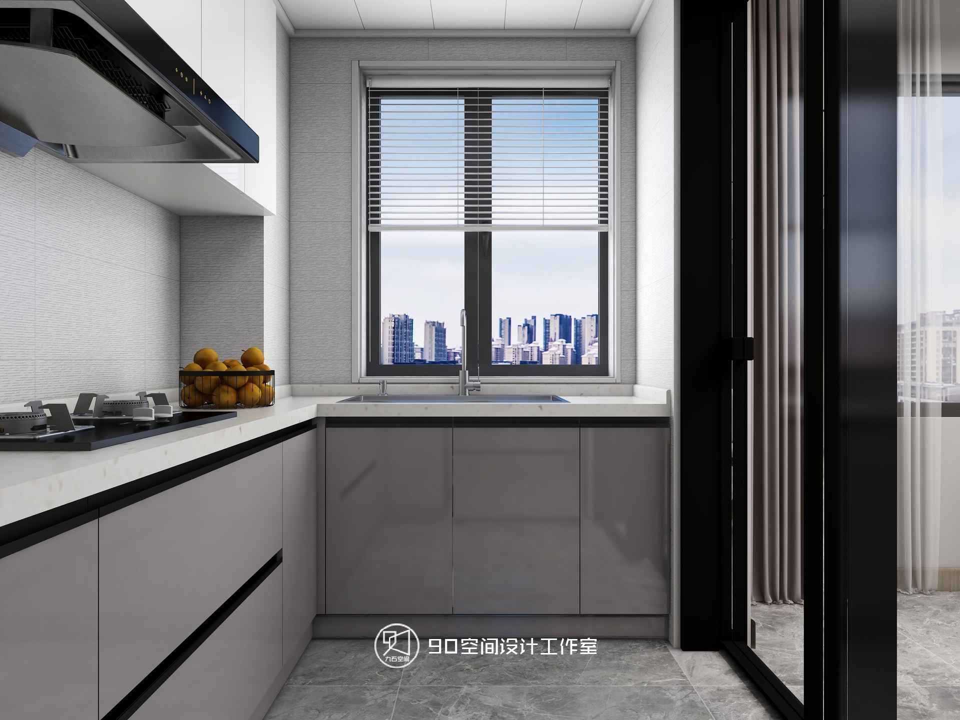 《爱家花苑》130 平方现代风格设计-21