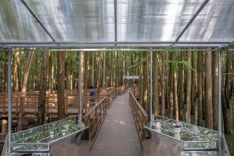 水上森林公园临时展亭丨中国杭州丨已知建筑-29