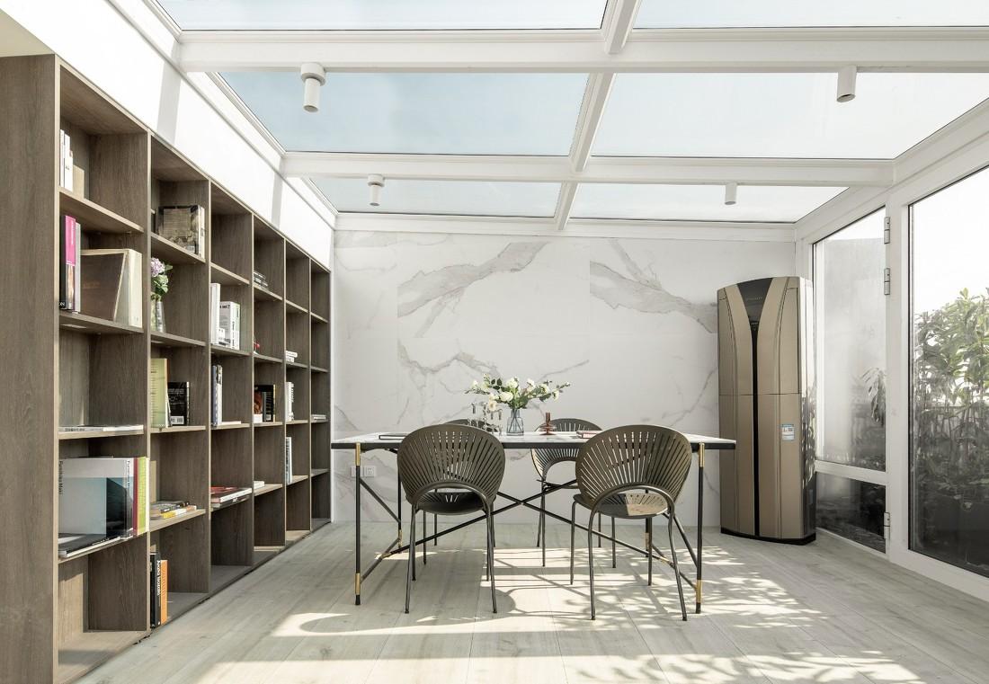 极简温暖的空中别墅设计-5