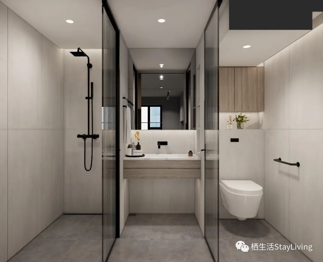 80平米福田景鹏大厦公寓设计丨中国深圳丨Echo-37