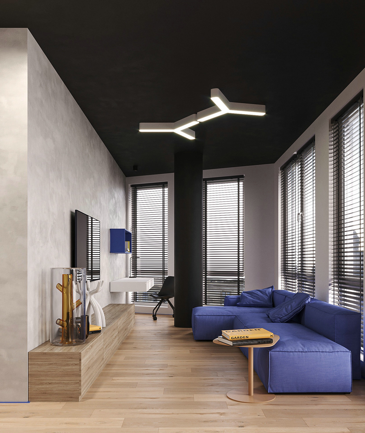 乌克兰 90㎡住宅设计-2