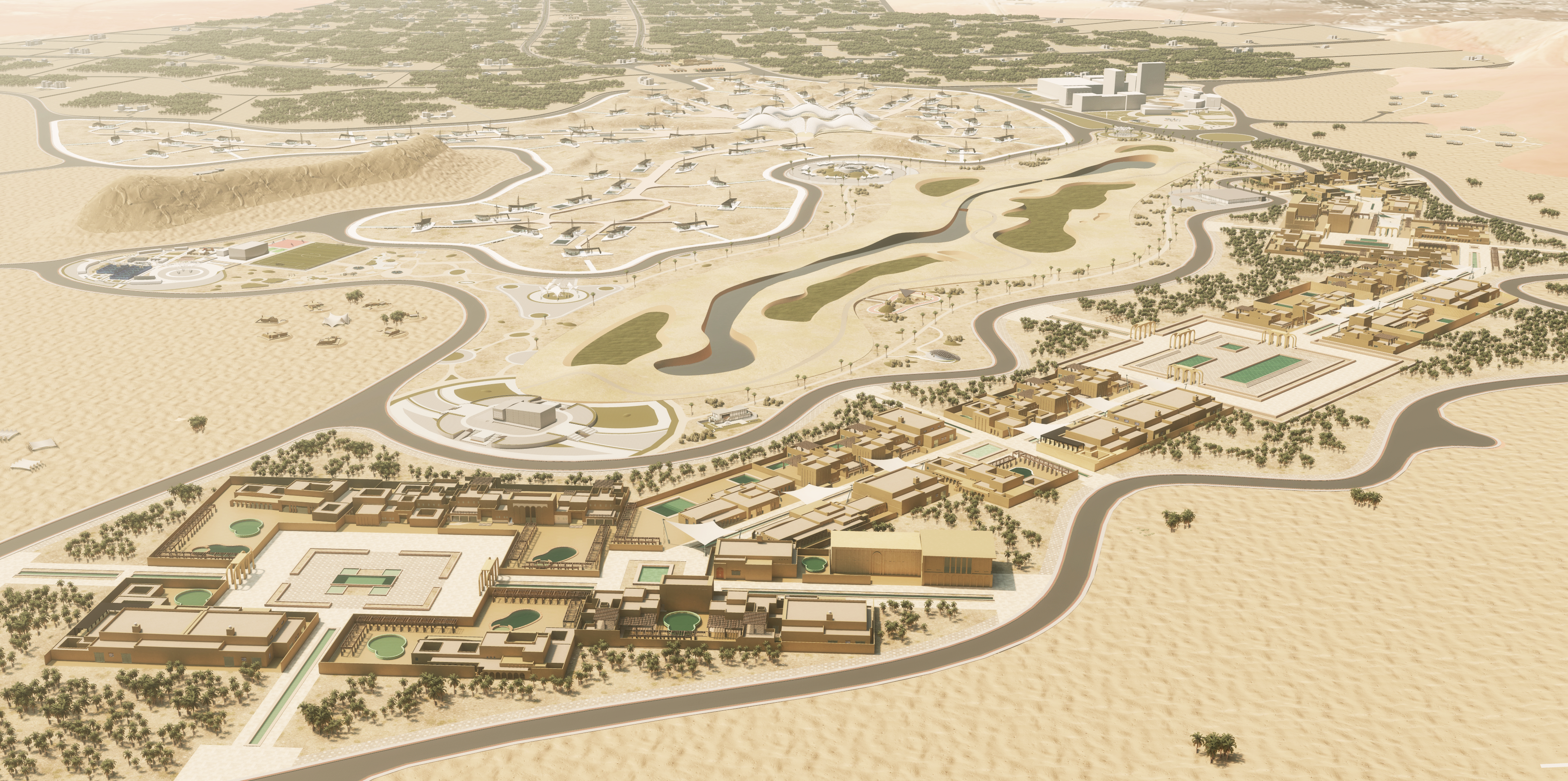 城市规划丨沙特阿拉伯利雅得丨Ray Consultants,Urban Dimensions-2