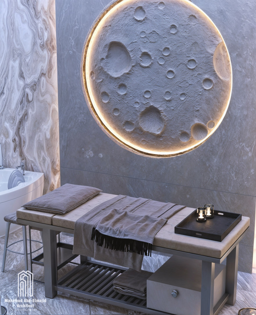 Laguna salon & spa 设计丨阿联酋丨Mahmoud abd elmajied-17