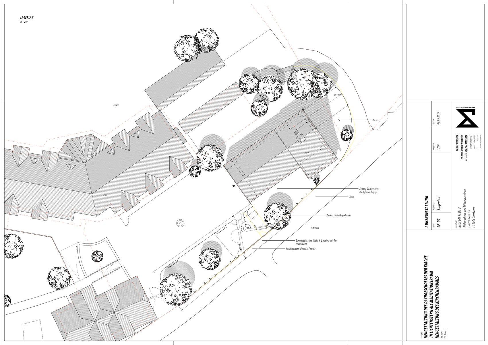 林中的圣约瑟夫教堂，意大利雷农 / Messner Architects-61