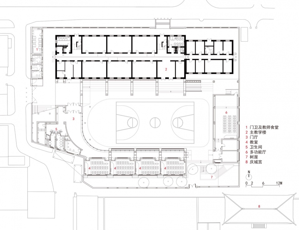 北京新世纪实验小学改造设计丨中国北京丨URBANUS 都市实践-78