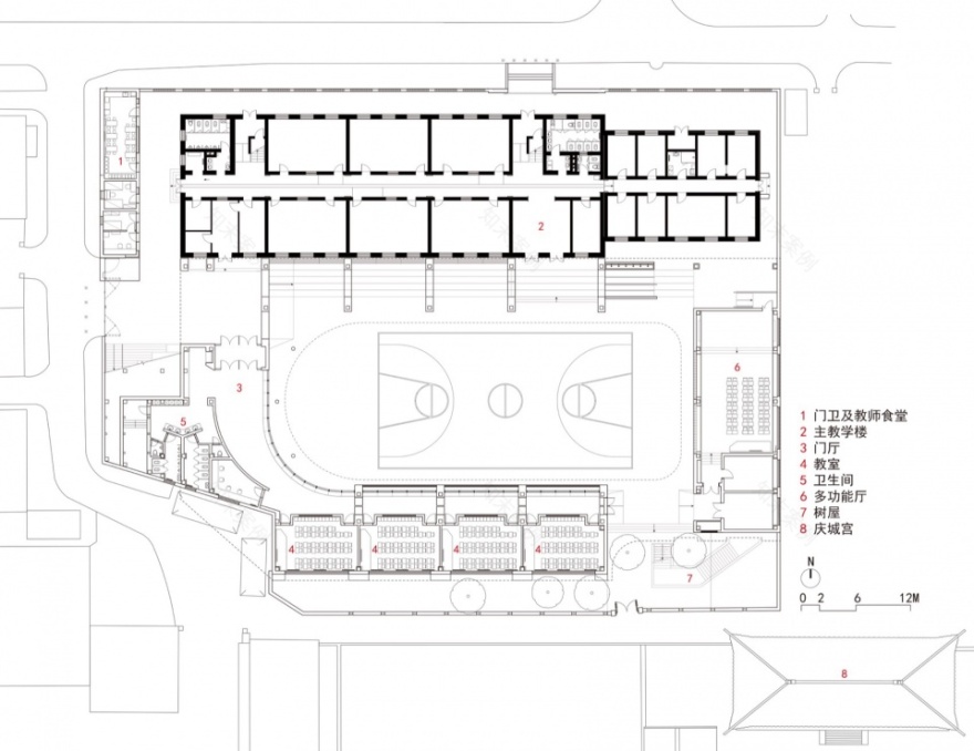 北京新世纪实验小学改造设计丨中国北京丨URBANUS 都市实践-78