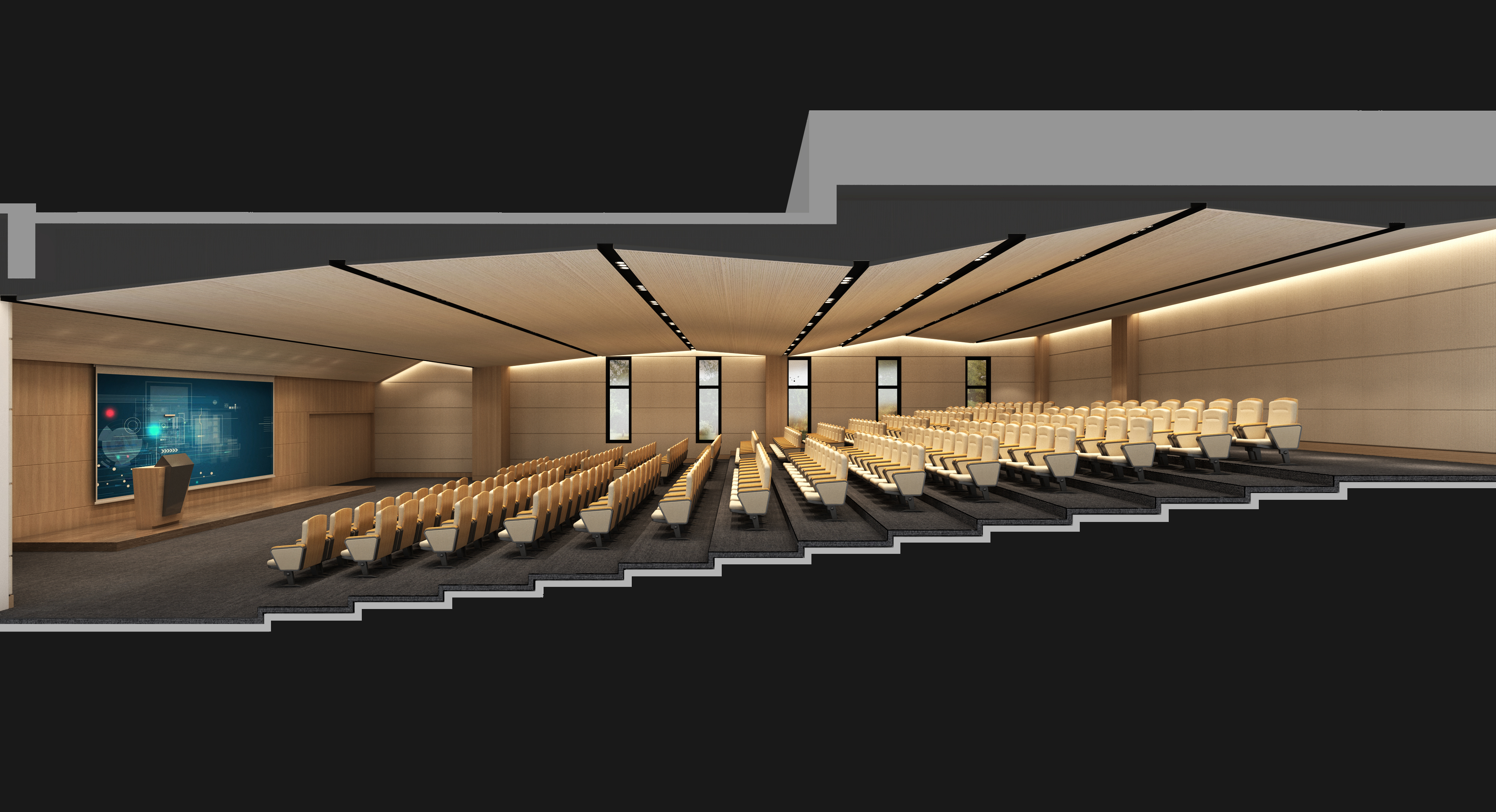 鹤山职院空间效果图打卡-7