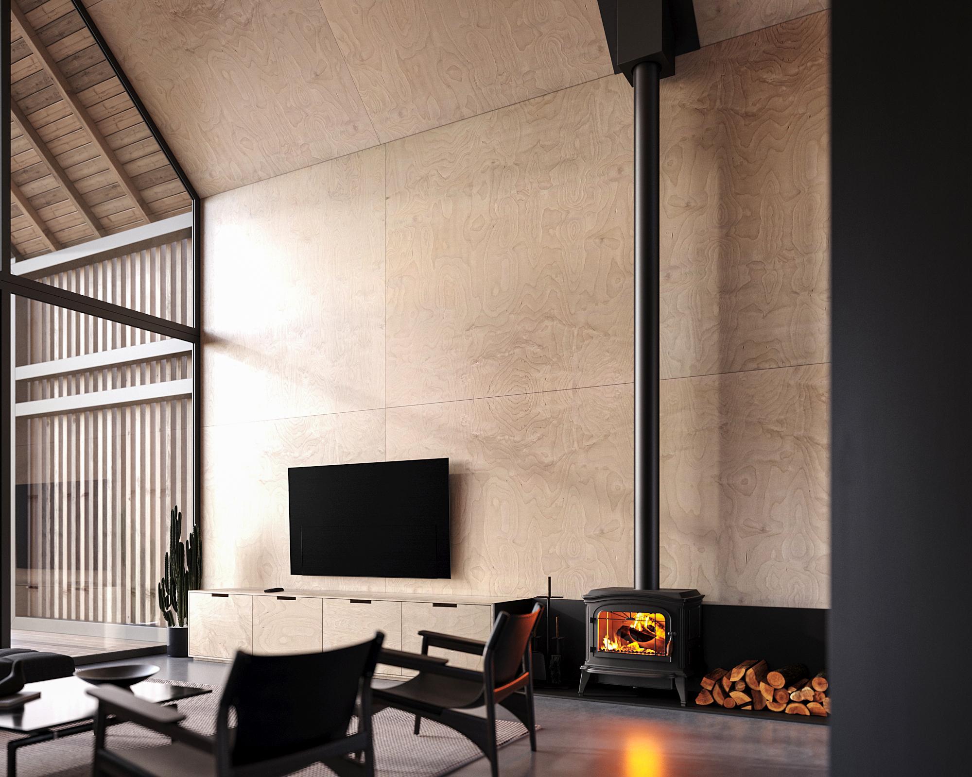 Barn House Interior — Concept Design & Visualization-0